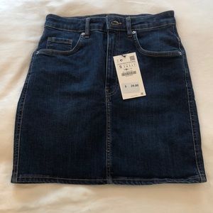 brand new denim skirt from Zara